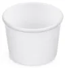 100x Eisbecher aus Papier weiß Ø75mm 125 ml Produktbild-Vorschau 1