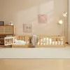 FCH Kinderbett, Bodenbett, Zaunbett, Holzbett mit Produktbild-Vorschau 3
