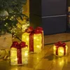 HI LED-Geschenkboxen mit Roten Schleifen 3 Stk. Produktbild-Vorschau 5