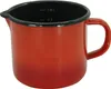 Pot à lait "Rome" 12 cm émail rouge, flammé Voir les images du produit 8