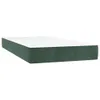 Boxspringbett mit Matratze & LED Dunkelgrün 90x200 cm Samt Produktbild-Vorschau 6
