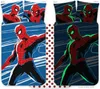 Spiderman Baby- / Kleinkinder Bettwäsche in Blau | Glow in Produktbild-Vorschau 2