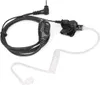 A black and clear coiled headset with a microphone and earpiece. Náhled obrázku produktu