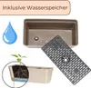 Blumenkasten Balkon 3er Set Balkonkasten mit Halterung Produktbild-Vorschau 7