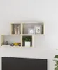 vidaXL Étagère murale Chêne Sonoma 100x18x53 cm Bois Voir les images du produit 7