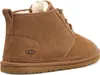 A side view of a brown Ugg boot. Produktbild-Vorschau