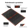 Dokio 100W skladací solárny panel 18V s 12V regulátorom – Náhľad obrázku produktu 6