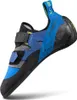 Kletterschuh Katana von La Sportiva in Blau und Schwarz mit Klettverschluss; ideal für Kletterer. Náhľad obrázku produktu