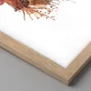 Gerahmtes Poster - Rahmen in heller Eiche - Hahn Produktbild-Vorschau 2