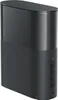 A black and gray mesh system router shown from a three-quarter side view on a white background. Náhľad obrázku produktu