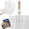 Cestino barbecue universale in metallo cromato con manico Anteprima dell’immagine prodotto 7