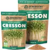 ZenGreens® Graines Bio à Germer Cresson Alénois 200 g – Voir les images du produit 1