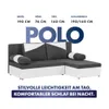 KomfortWelt24 Ecksofa mit Schlaffunktion und praktischem Produktbild-Vorschau 6