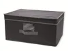 Koopman Contenitore tessile grigio 31x28x15 cm Anteprima dell’immagine prodotto 1