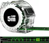 Selbstsicherndes Maßband 5 m x 25 mm, fluoreszierend Produktbild-Vorschau 1