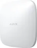 A white Ajax Hub 2 Plus Jeweller alarm control panel is shown against a white background. Podgląd zdjęcia produktu