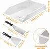 ROSEJANE, plaque de cuisson en acier inoxydable, dimensions Voir les images du produit 2
