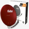 Fuba DAA 780 R Satellitenantenne rot Hochleistungs- 74x84cm Produktbild-Vorschau 1