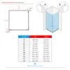 i-flair Eck Duschkabine 75x80x185 cm aus durchsichtigem 6 Produktbild-Vorschau 3
