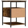 vidaXL Nočný stolík údený dub 40x42x56 cm materiál na báze Náhľad obrázku produktu 8