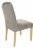 Stuhlhusse Stretch Beige - Universal - Samt - Abgerundete Produktbild-Vorschau 9
