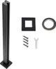 SucceBuy pince à verre, 41,34" de haut support de rampe en Voir les images du produit 1