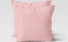 2er Set Mikrofaser Kissenbezug - Rosa / Rose - 80x80cm - Produktbild-Vorschau 2