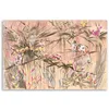 Leinwandbild affen im dschungel 120x80 cm Feeby rosa Produktbild-Vorschau 3