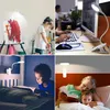 LED-Leselampe 1 Stück, USB-Wiederaufladbar, Flexibler Produktbild-Vorschau 4