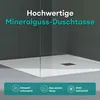 Mai & Mai Duschwanne 100x100x3cm Duschtasse aus Mineralguss Produktbild-Vorschau 2