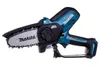 A cordless Makita chainsaw is shown against a white background. Produktbild-Vorschau
