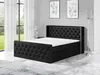 Boxspringbett GRO 140x200 mit 2 Bettkästen, Bonell-Matratze Produktbild-Vorschau 1