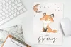 MuchoWow® Mauspad Mousepad Zitate - Aquarell - Stark sein - Produktbild-Vorschau 6