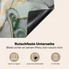KitchenYeah© Herdabdeckplatte Gold - Marmor - Grün - Luxus Produktbild-Vorschau 3
