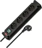 H05VV-F 3G1,5 Bremounta 4-fach schwarz 1,5m Produktbild-Vorschau 8
