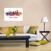 Wallario Poster - Städte als Aquarell - Skyline von Produktbild-Vorschau 2