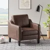 COLAMY : fauteuil d'appoint moderne enPolyuréthanede style Voir les images du produit 2