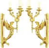 casa padrino barock wandkerzenhalter set engel wohnzimmer hotel restaurant club bar büro deko accessoires möbel Produktbild-Vorschau