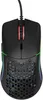 A top-down view of a black gaming mouse. Produktbild-Vorschau