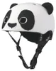 Micro Fahrradhelm 3D Panda mit LED-Licht und Produktbild-Vorschau 1