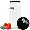 Glazen pot van 1000 ml Productafbeelding-voorbeeld 1