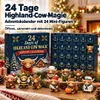 Highland Cow Adventskalender mit 24 Figuren, Produktbild-Vorschau 4