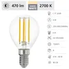 Eglo 110019 LED E14 Leuchtmittel 1x4W Ø45mm warmweiss Produktbild-Vorschau 2