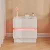 Nachttisch mit LED-Beleuchtung 46cm hoch mit 2 Produktbild-Vorschau 11
