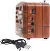 Drei Band Retro Radio AUX-IN Bluetooth USB/SD/TF MP3 mit Produktbild-Vorschau 4