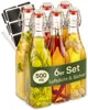 Praknu 6-delige set glazen flessen van 500 ml met Productafbeelding-voorbeeld 8