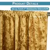 Samtvorhang mit Stangentasche 140x260 cm - Velvet Samt Produktbild-Vorschau 5