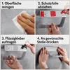 DEKAZIA® Toilettenpapierhalter ohne Bohren Edelstahl | Produktbild-Vorschau 7