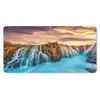 MuchoWow® Schreibtischunterlage Wasserfall - Landschaft - Produktbild-Vorschau 1
