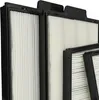 A close-up, angled view of multiple pleated filters, stacked and overlapping. Produktbild-Vorschau